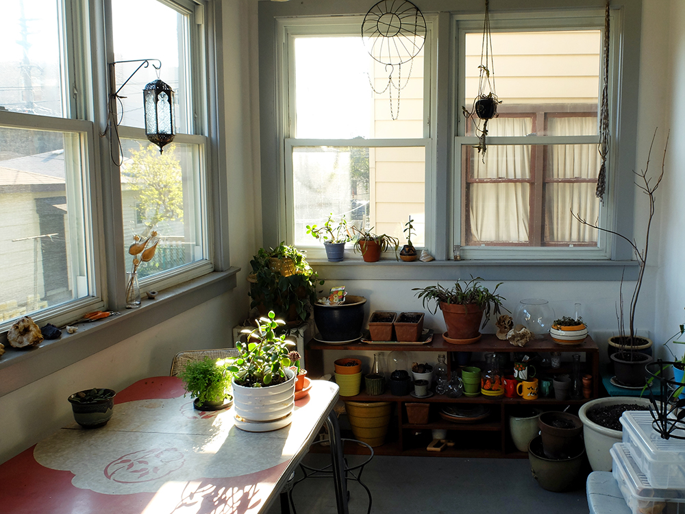 April Porch - the start of spring